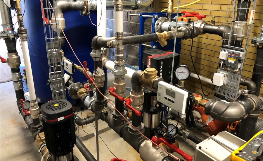 Ny varmepumpeinstallation